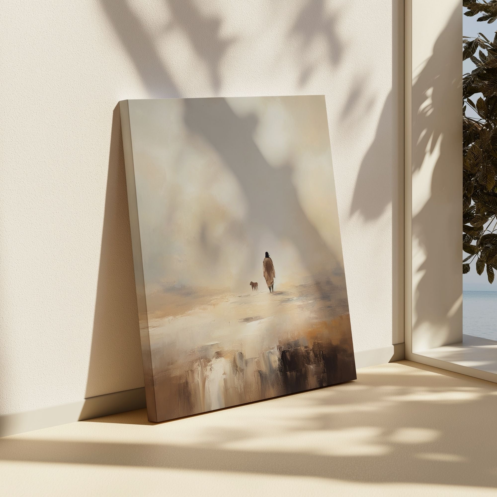Parable of The Lost Sheep - Canvas